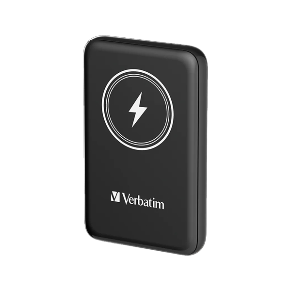 Verbatim 10000mAh Qi 15W PD 20W 磁吸無線流動充電池 (MCP-10) 32245/32248【原裝行貨】