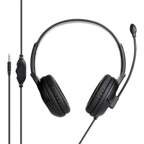 Verbatim 頭戴式降噪多媒體耳機(3.5mm 插孔) (66705)【原裝行貨】