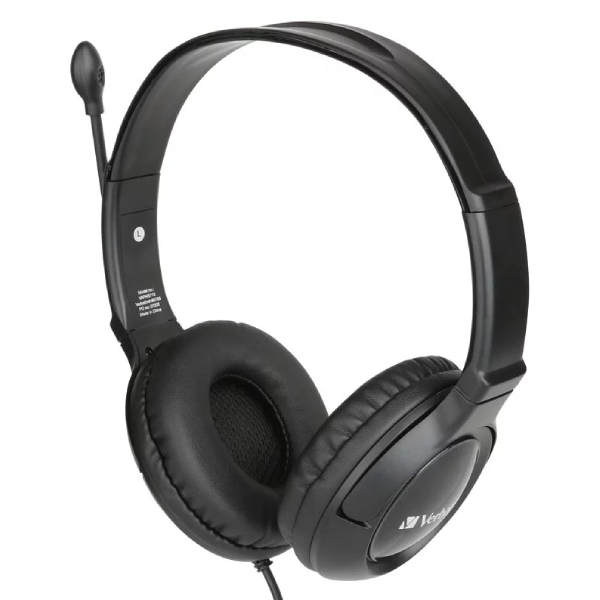 Verbatim 頭戴式降噪多媒體耳機(3.5mm 插孔) (66705)【原裝行貨】