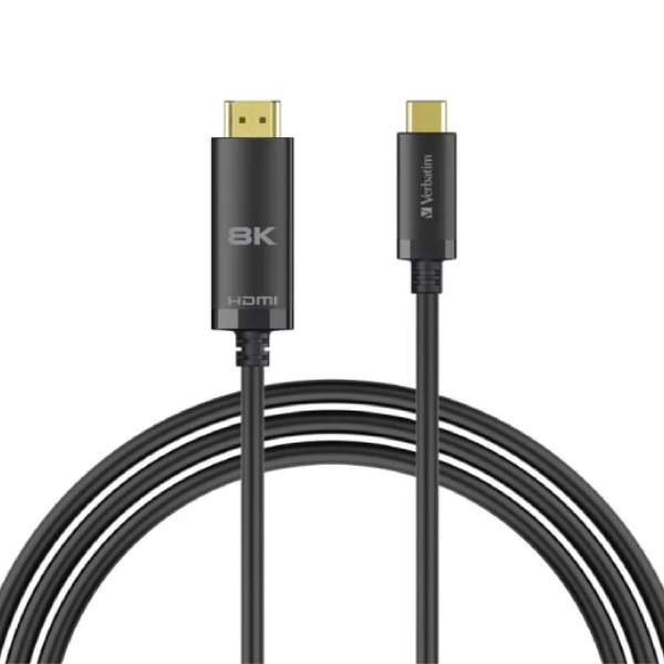 Verbatim 8K Type C to HDMI 2.1 傳輸線 (200cm) (66819)【原裝行貨】