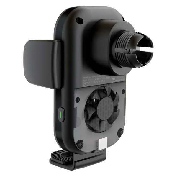 Verbatim 15W 雙線圈車用無線充電器 (內置冷卻風扇) (66896)【原裝行貨】