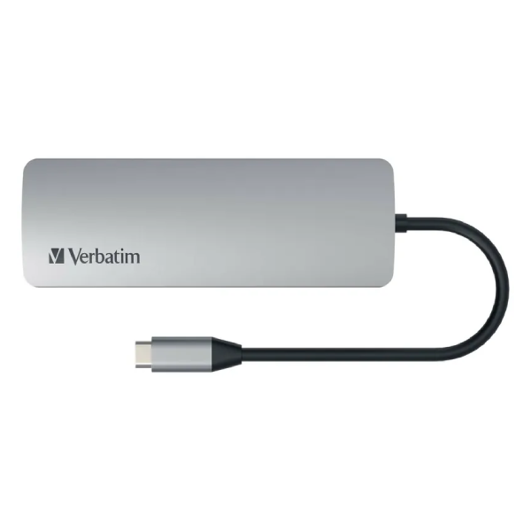 Verbatim 8in1 Type C Hub 擴展器 (66911)【原裝行貨】