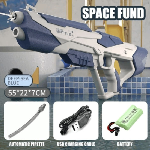 WATER BATTLE Electric Space Water Gun 電動水槍