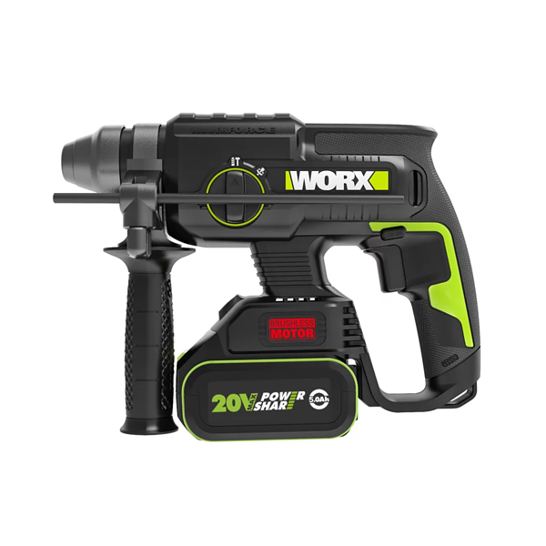 WORX WU386 22MM鋰電無碳三用電錘【原裝行貨】