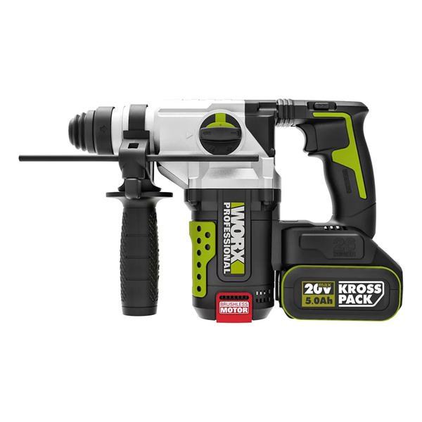 WORX WU389.3 26mm鋰電無碳三用電錘