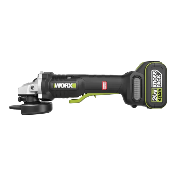 Worx WU835 20V 無刷100mm急停調速磨機 (地盤安全規定使用)【原裝行貨】