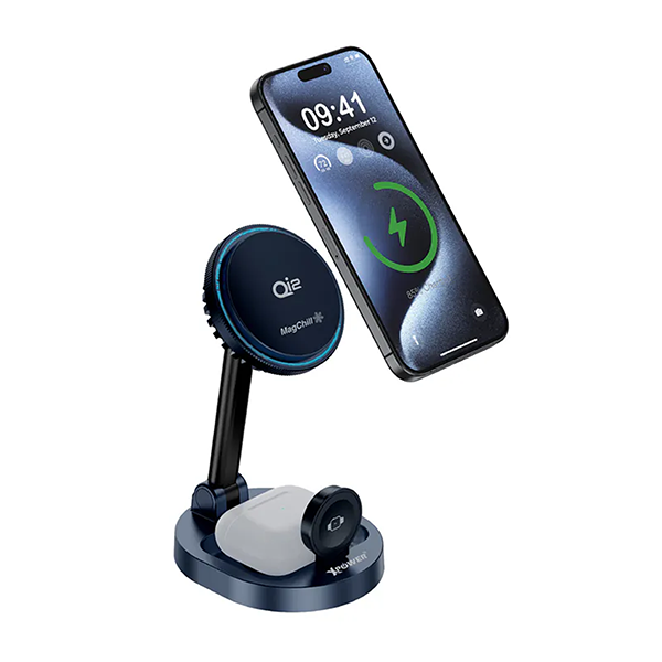 XPower MAGCHILL 3in1 Qi2 15W 半導體制冷MagCharge冰冷磁吸無線充電座【原裝行貨】