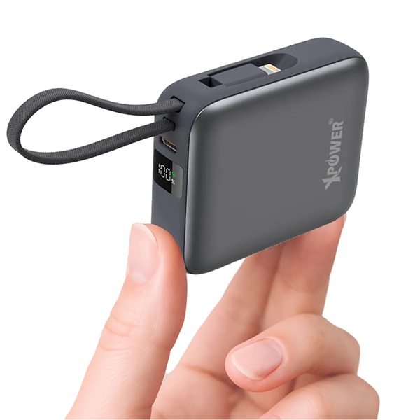 XPower MINI POCKET Type-C 數顯10000mAh PD+PPS迷你移動電源 RA61【原裝行貨】