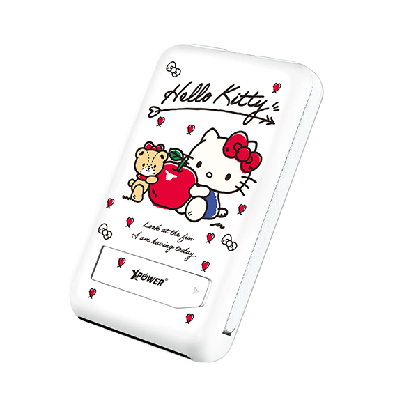 XPower x Sanrio Hello Kitty/Kuromi M10C+ 6合1 10000mAh多功能迷你20W PD3.0+ 磁吸無線快充移動電源【原裝行貨】
