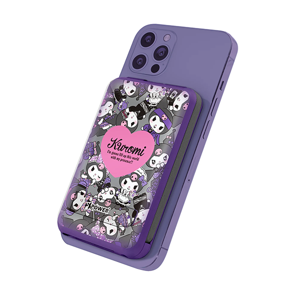 XPower x Sanrio Hello Kitty/Kuromi M10C+ 6合1 10000mAh多功能迷你20W PD3.0+ 磁吸無線快充移動電源【原裝行貨】