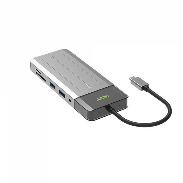 Acer 9 IN 1 USB-C Travel Dock 擴展器 ODK3K0【原裝行貨】