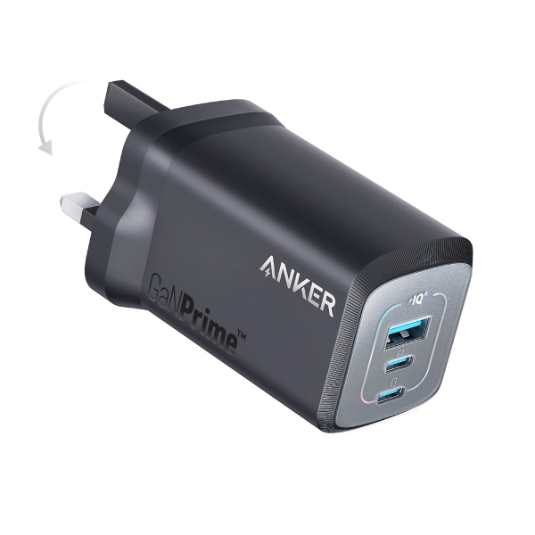 Anker Prime 100W 雙PD 3 Ports GaN Wall Charger 充電器(A2343