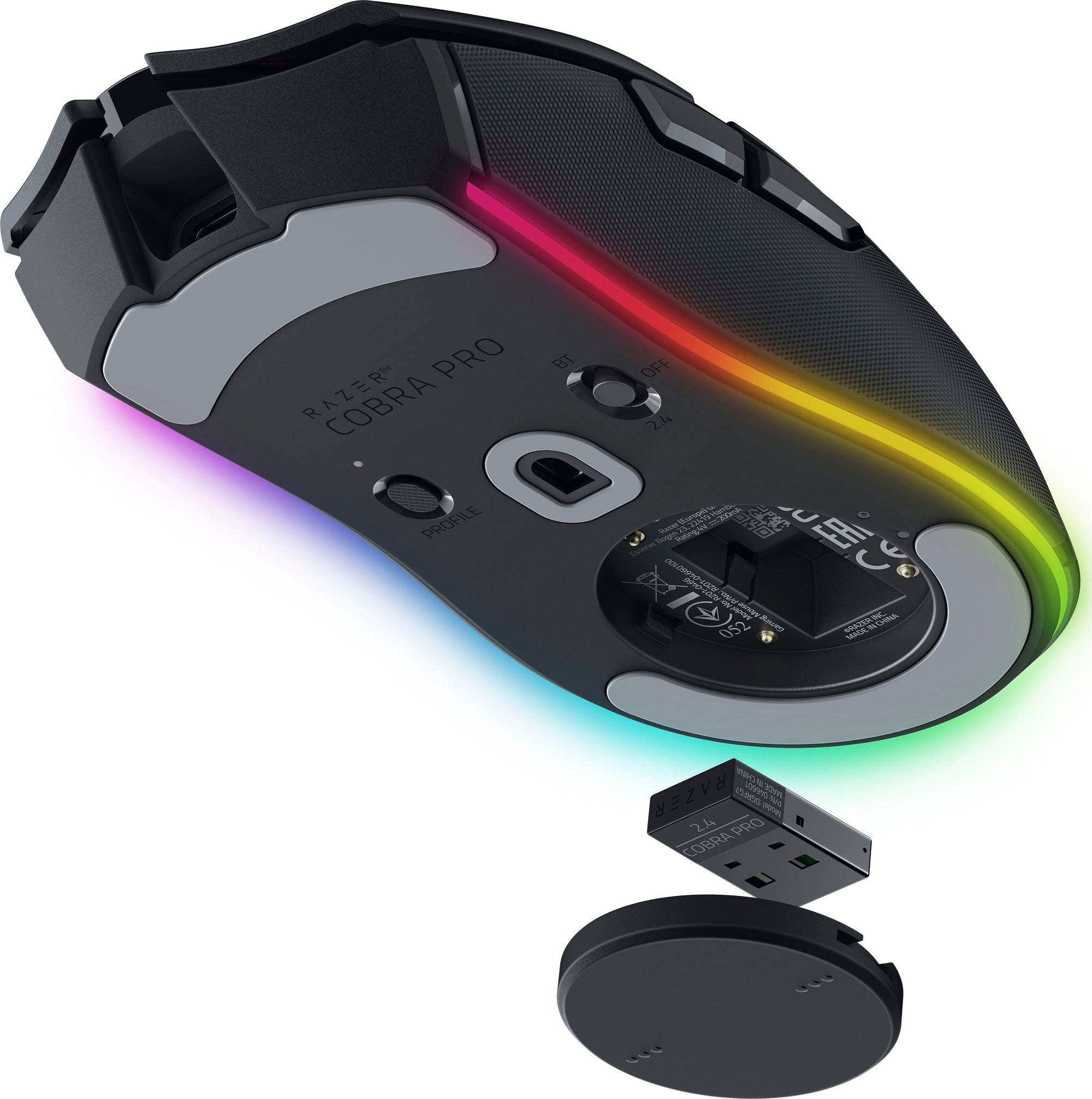 Razer Cobra Pro RGB 可自訂無線遊戲滑鼠連Razer Mouse Dock Pro 套裝【香港行貨】