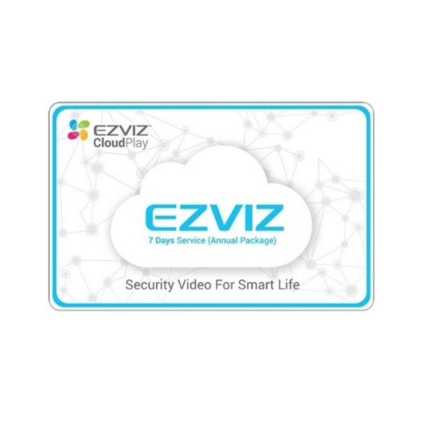 EZVIZ Cloud Card (Yearly) (7/30-Days) CloudPlay 雲端循環錄影方案【原裝行貨】