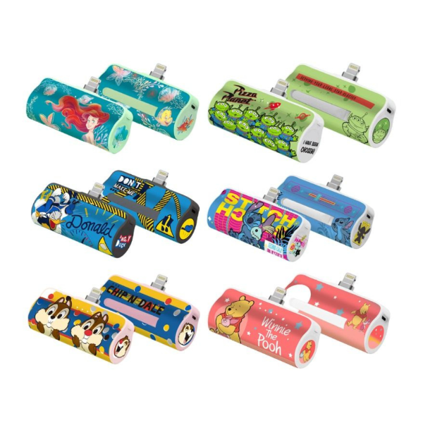 i-Smart 迪士尼便攜式 5000mAh 充電器(Lightning 插頭)【香港行貨】