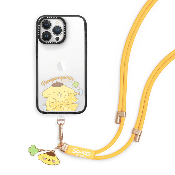 Garmma Sanrio 公仔金屬吊飾扣環長背帶/短手繩