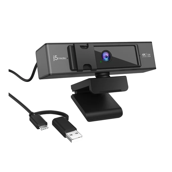 j5create JVCU435 4K高畫質/數位變焦視訊會議攝影機 - Five 1 Store
