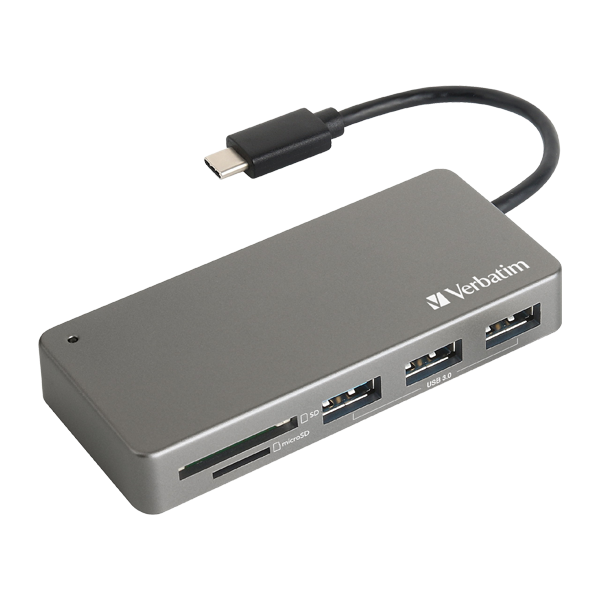 Verbatim USB-C™ 3.1讀卡器 - Five 1 Store