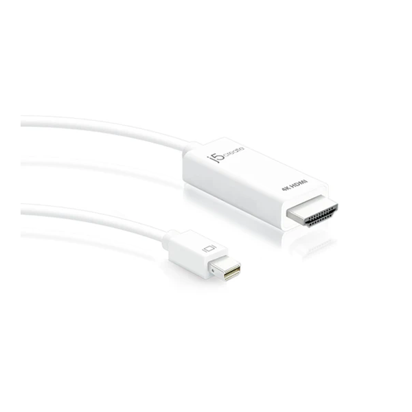 j5create JDC159 1.8M 4K HDMI Mini DisplayPort 線 - Five 1 Store