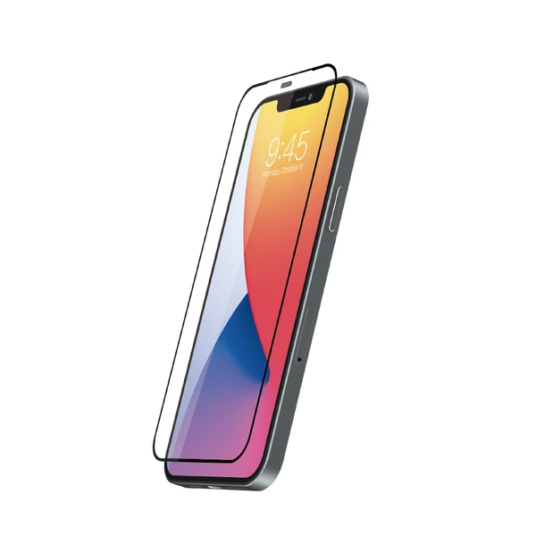 AMAZINGthing iPhone12 SupremeGlass 硅膠防撞邊 3D 全覆蓋防塵網鋼化玻璃貼【香港行貨】 - Five 1 Store