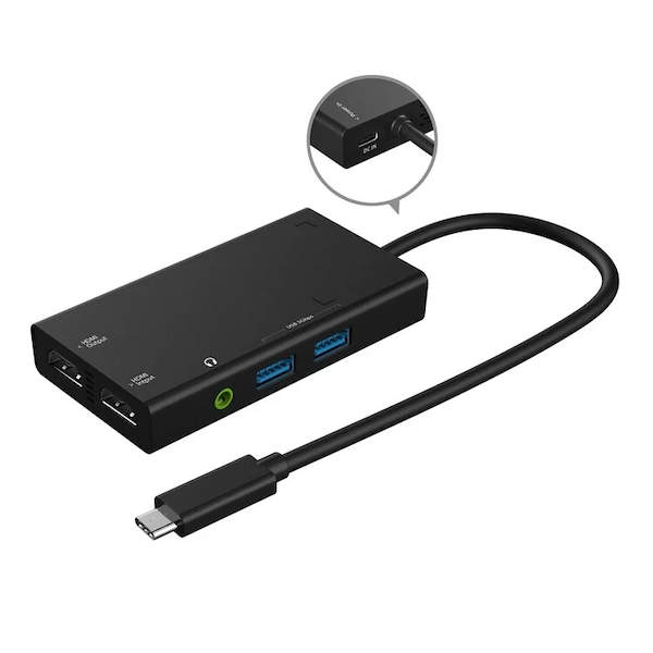 j5create 影像擷取 USB-C 集線器 (DI-JVA01)【香港行貨】