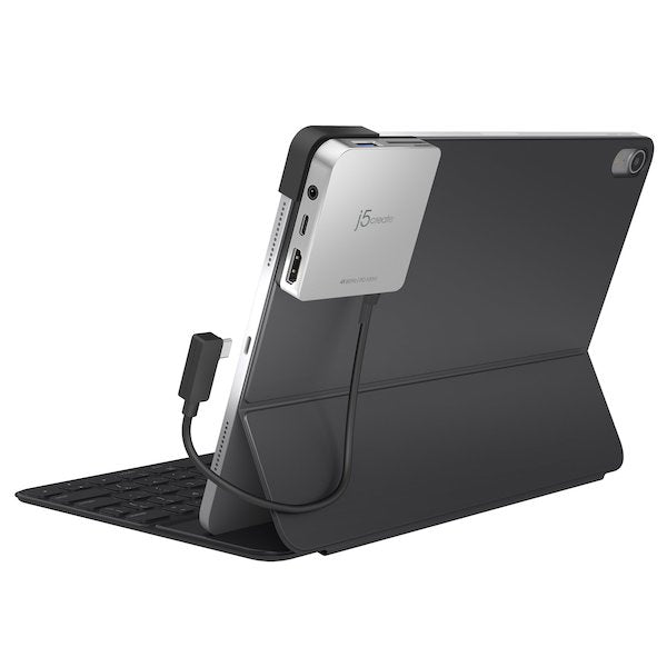 J5create JCD612 iPad Pro 11”/12.9”專用7合1多功能擴充集線器【香港行貨】
