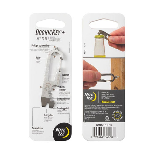 Nite Ize DoohicKey®+ Key Tool 8合1多功能匙扣工具(KMTSE-11-R3)