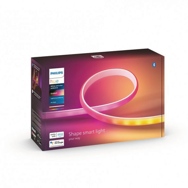 Philips Hue Gradient Lightstrip (2M) (Bluetooth) 智能漸變彩色燈帶(2米基本版)【香港行貨】