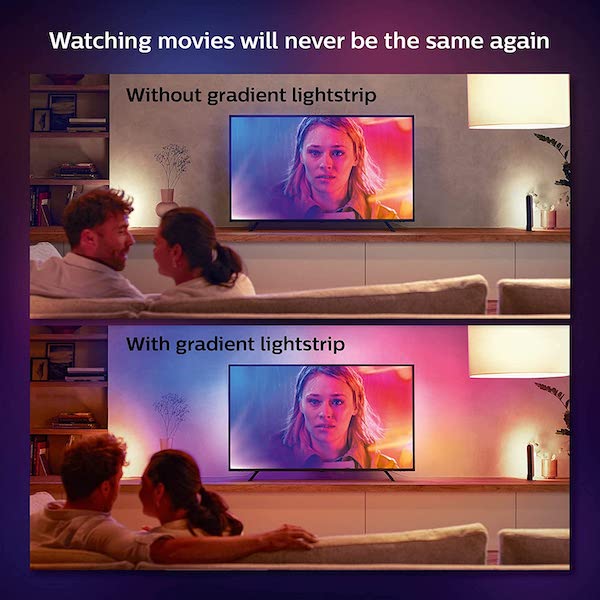 Philips Hue Play Gradient Light strip 55" inch 智能彩色影音燈帶 (560409)【香港行貨】