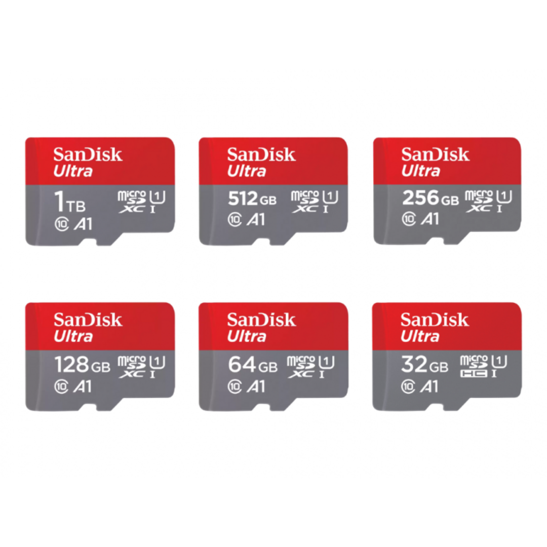 【全港包運】SanDisk Ultra microSD UHS-I A1 記憶卡【香港行貨】