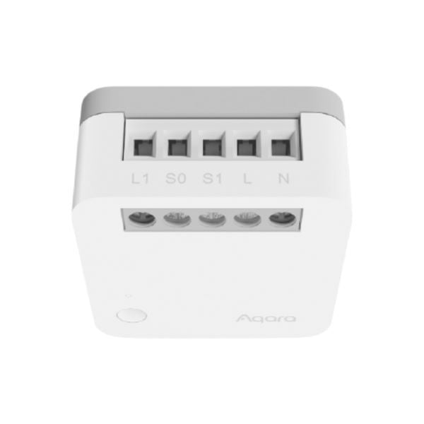 Aqara Single Switch Module T1 (With Neutral) 智能開關單控模組 (零⽕線)【香港行貨】
