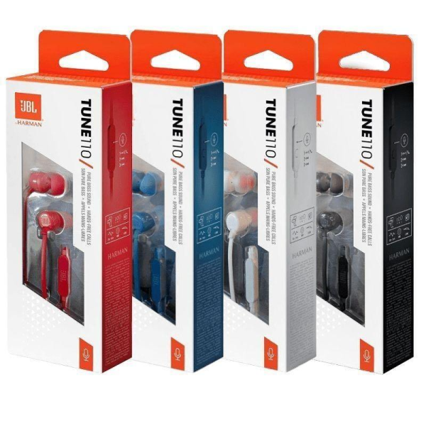 JBL Tune 110 入耳式耳機 T110【香港行貨】