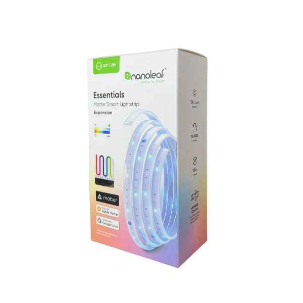 Nanoleaf Essentials Lightstrip Expansion Kit 2米延長智能燈帶擴充裝(兼容 Matter)【香港行貨】