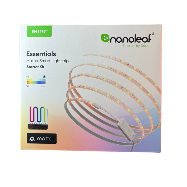 Nanoleaf Essentials Matter Smart Lightstrip 5米智能燈帶入門套裝(兼容 Matter)【香港行貨】