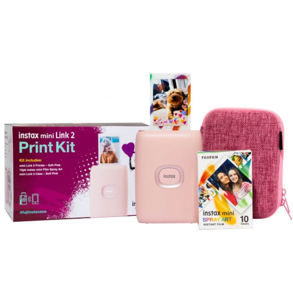 Fujifilm Instax Mini Link 2 Print Kit 打印機套裝【平行進口】