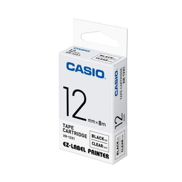 Casio 標簽機色帶(牛皮紙底/膠底)【香港行貨】