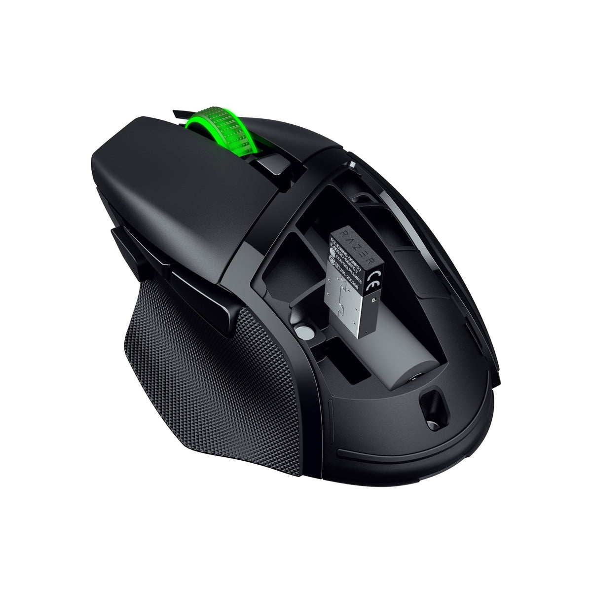 Razer Basilisk V3 X HyperSpeed 具備 RGB 燈光效果的可自訂遊戲滑鼠【香港行貨】