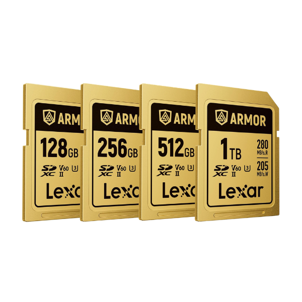 Lexar Professional SDXC UHS-II Card ARMOR GOLD Series【原裝行貨】