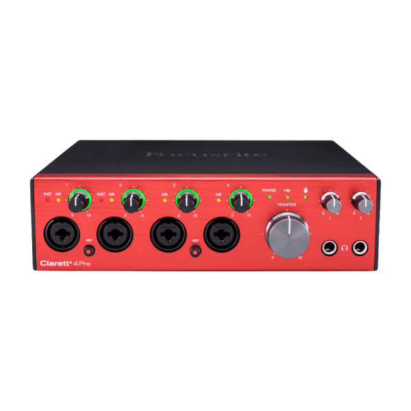 Focusrite Clarett+ 4Pre 18-IN/8-OUT Audio Interface 錄音介面【原裝行貨】