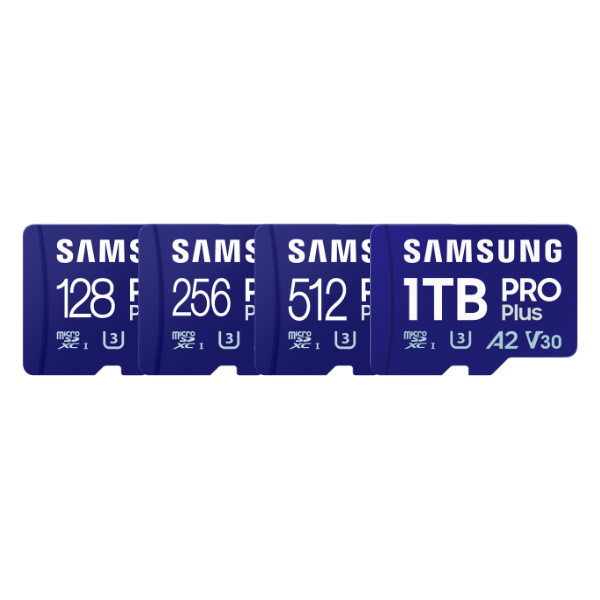 Samsung PRO Plus microSD 記憶卡 128/256/512GB/1TB【原裝行貨】