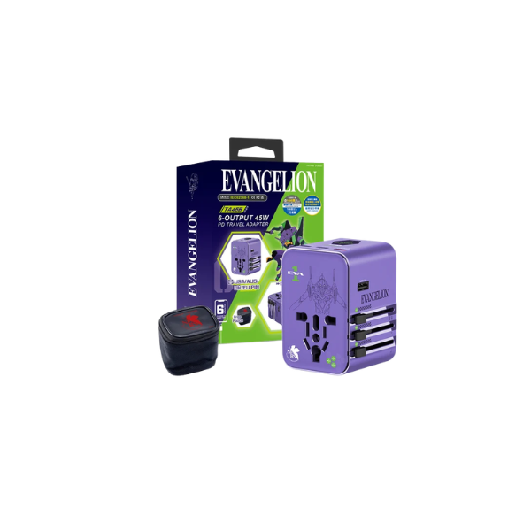 XPower x EVA 新世紀福音戰士 TA45B 45W 6輸出 PD3.0/PPS 快充旅行充電器【原裝行貨】