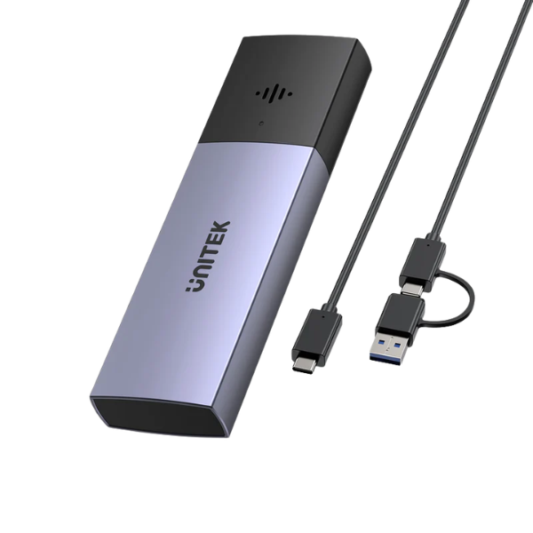 Unitek S1251AGY01 SolidForce 智能防丟 M.2 SSD 硬碟盒【原裝行貨】