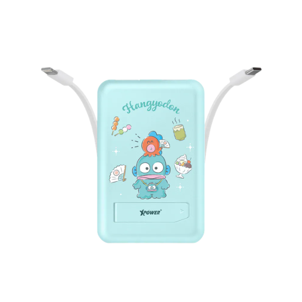 XPower x Sanrio M10C+ 6合1 10000mAh多功能迷你20W PD3.0+ 磁吸無線快充移動電源 3C版本【原裝行貨】