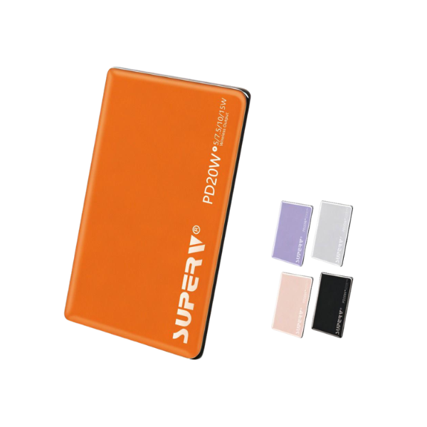Superv PB05 5000mAh 極致超薄磁吸行動電源【原裝行貨】
