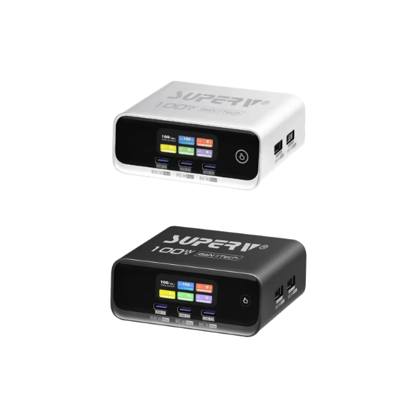 SUPER V Sation12 100W GaN 充電器集線器【原裝行貨】