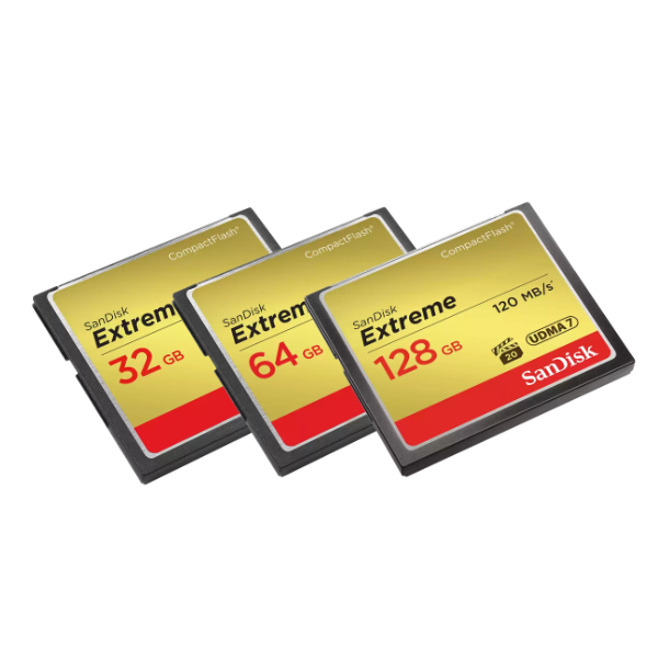 Sandisk CF Extreme 記憶卡 (最高讀取120MB/s)【原裝行貨】