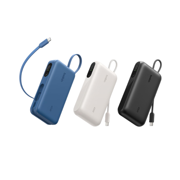 Belkin UltraCharge 10000mAh 45W 行動電源連充電線【原裝行貨】