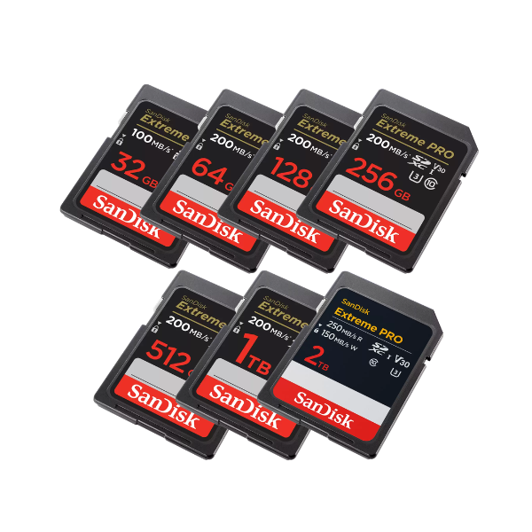 【全港包運】SanDisk Extreme PRO SDXC 200MB/R 140MB/W* UHS-I 記憶卡【香港行貨】