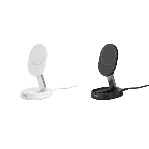 Belkin BoostCharge Pro Qi2 15W 折疊式磁吸無線充電座【原裝行貨】