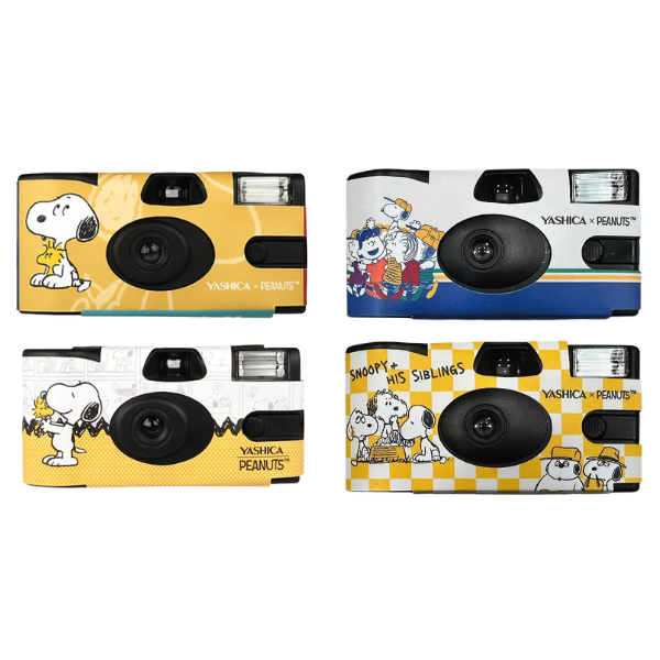 Yashica x Peanuts 彩色 ios 400 27 張 35mm 一次性即棄菲林相機 YAS-SC140P【原裝行貨】